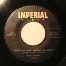 7inch Vinyl Single - Fats Domino - Put Your Arms Around Me Honey / Three Nights A Week