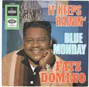 7inch Vinyl Single - Fats Domino - It Keeps Rainin' / Blue Monday