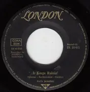 7inch Vinyl Single - Fats Domino - It Keeps Rainin' / I Just Cry