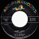 7inch Vinyl Single - Fats Domino - Lazy Lady / I Don't Want To Set The World On Fire