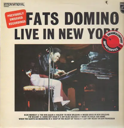 Fats Domino - Live in New York