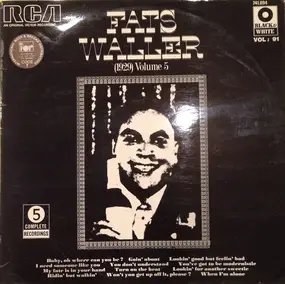 Fats Waller And His Rhythm - (1929) Volume 5