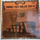 LP - Fats Waller - Thomas 'Fats' Waller 1924-31 Parlor Piano Solos from Rare Piano Rolls