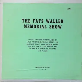 Fats Waller And His Rhythm - The Fats Waller Memorial Show