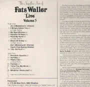 LP - Fats Waller - The Jugglin' Jive of - Live