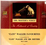 Fats Waller And His Rhythm - Fats Waller Favourites