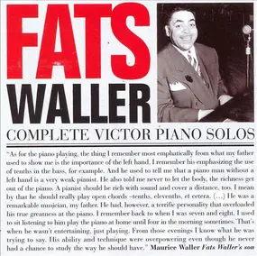 Fats Waller And His Rhythm - Complete Victor Piano Solos