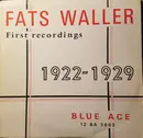 LP - Fats Waller - Fats Waller - First Recordings 1922-1929 - Mono