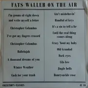LP - Fats Waller - Fats Waller On The Air