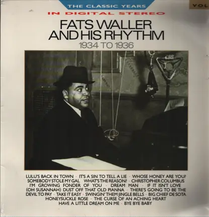 Fats Waller & His Rhythm - 1934 To 1936