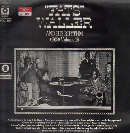 Fats Waller & His Rhythm - Complete Recordings Volume 16 (1939)