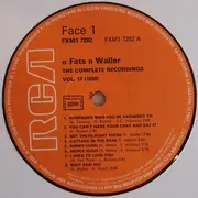 LP - Fats Waller & His Rhythm - Complete Recordings (1939) Volume 17