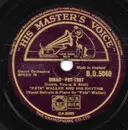 Schellack - Fats Waller & His Rhythm - Dinah / When Somebody Thinks You're Wonderful
