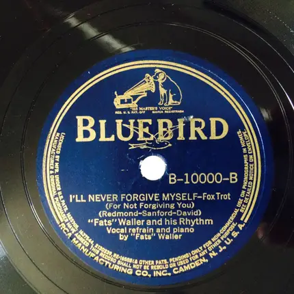 Fats Waller & His Rhythm - Two Sleepy People / I'll Never Forgive Myself (For Not Forgiving You)