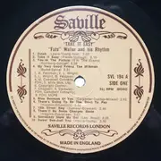 LP - Fats Waller & His Rhythm - Take It Easy