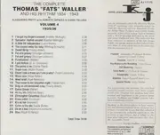 CD - Fats Waller & His Rhythm - The Complete Thomas 'Fats' Waller And His Rhythm 1934/43. Vol. 4 1935/36