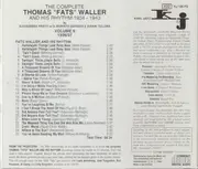 CD - Fats Waller & His Rhythm - The Complete Thomas 'Fats' Waller And His Rhythm 1934/43. Vol.6 1936/37