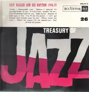LP - Fats Waller & His Rhythm - Treasury Of Jazz