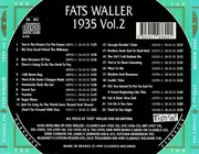 CD - Fats Waller - 1935 Vol. 2