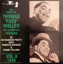 CD - Fats Waller - The Complete Thomas 'Fats' Waller and His Rhythm 1934/43   Vol.9  1938