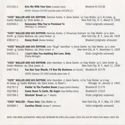 CD - Fats Waller - The Alternative Takes In Chronological Order Volume 3 (1938-1941)