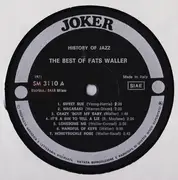 LP - Fats Waller - The Best Of Fats Waller