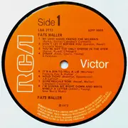 LP - Fats Waller - The Vocal Fats Waller