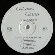LP - Fats Waller - Fats Waller On The Air