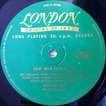Fats Waller - Jivin' With Fats