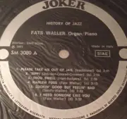 LP - Fats Waller - Organ & Piano