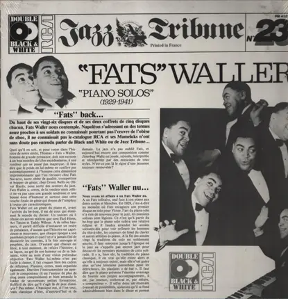 Fats Waller - Piano Solos 1929-1941
