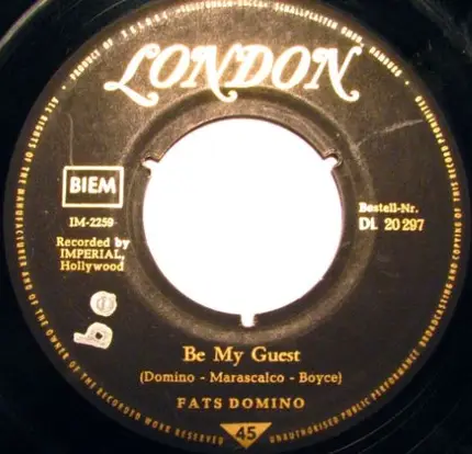 Fats Domino - Be My Guest / I've Been Around