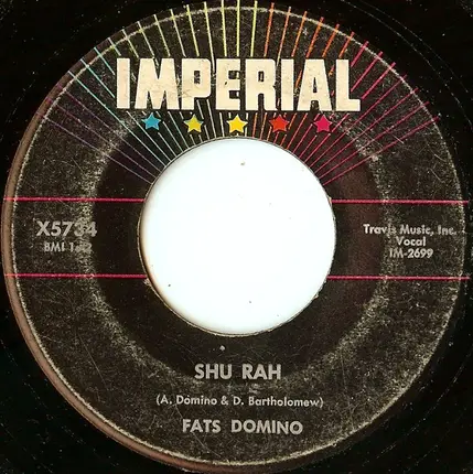 Fats Domino - Fell In Love On Monday / Shu Rah