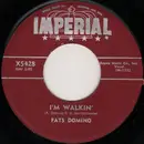 7inch Vinyl Single - Fats Domino - I'm Walkin' / I'm In The Mood For Love