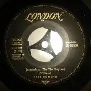 7inch Vinyl Single - Fats Domino - Jambalaya (On The Bayou) / I Hear You Knocking