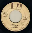 7inch Vinyl Single - Fats Domino - Jambalaya / Blueberry Hill - rare german