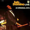 LP - Fats Domino - Live: 20 Original Hits - Club-Sonderauflage