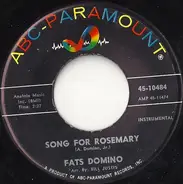 Fats Domino - Song For Rosemary / Red Sails In The Sunset