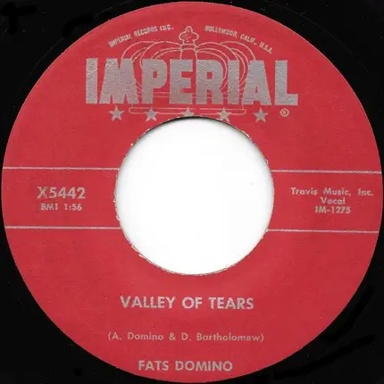 Fats Domino - Valley Of Tears