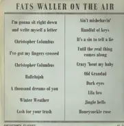 Fats Waller - On The Air