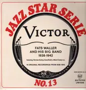LP - Fats Waller and his Big Band - 1938 - 1942 (Jazz Star Serie No. 13)