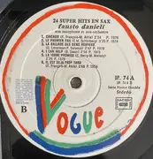 Double LP - Fausto Danieli, Son Saxophone Et Son Orchestre - 24 Super Hits En Sax