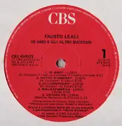 LP - Fausto Leali - Io Amo E Gli Altri Successi