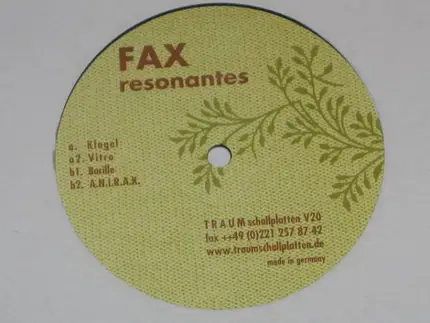 Fax - RESONANTES