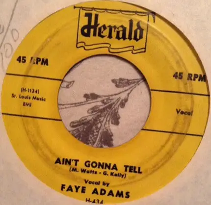 Faye Adams - Ain't Gonna Tell