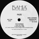 12inch Vinyl Single - Faze - Cold Sweat