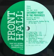 LP - Fennig's All-Star String Band - Saturday Night In The Provinces