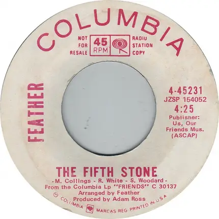 Feather - No Time For Sorrow / The Fifth Stone