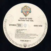 LP - Fear Of God - Within The Veil - GERMAN PRESSING