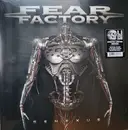 Double LP - Fear Factory - Genexus - Still Sealed, Clear Black White Splatter, Ltd. Ed.